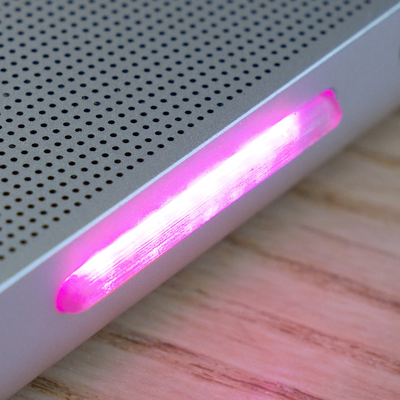 SidePulse Pro glowing in a MacBook SD slot